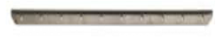 BARRETTE « L » TAPIS 10 TROUS INOX
