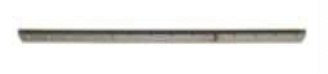 BARRETTE « L » TAPIS 14 TROUS INOX