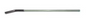 BARRE DE FIBRE avec tube INOX. Coudé (longueur 100cm)