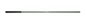 BARRE DE FIBRE avec tube INOX, non coudé (longueur 100cm)