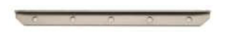 BARRETTE "L"" POUR TAPIS 5 TROUS (inox)"