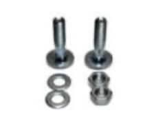 KIT 2 VIS 8.8 M8X40 + 2 ECROUS