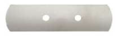 PLAQUE INOXYDABLE DROITE