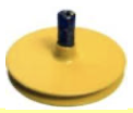POULI DIAM 145MM AXE 20MM DEVANT