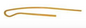 SECOUEUR ARC MOULE JAUNE D28 1330MM 1.325 mm