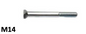 VIS BIELLE LIAISON SECOUEUR M14X110