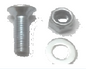 VIS-ECROU-RONDELLE (BARRES ACIER) M8x25mm (Zn) FIXATION DU BOITIER DE GUIDE