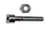 VIS ET ECROU M8X40